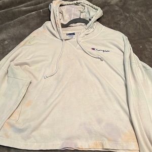 Champion tie dye hoodie. Light weight